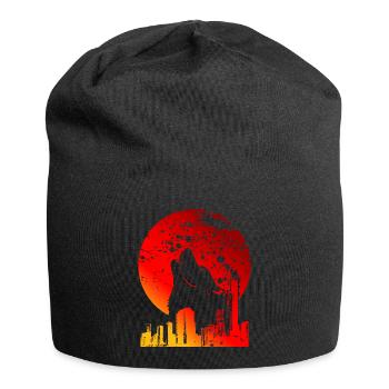 | LUNE DE SANG CADEAUX DE PLEINE LUNE ROUGE - Bonnet en jersey - noir - Devant