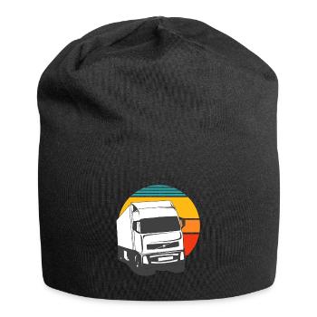 Truck Driver Retro Design Truck Driver - Jersey Beanie - black - Front