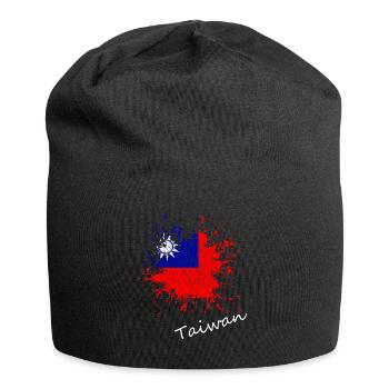 Taiwan - Jersey-Beanie - Schwarz - Vorne