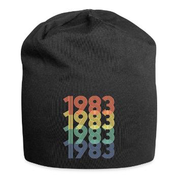 Cool Retro 1983, 40 ans, cadeau de 40e anniversaire - Bonnet en jersey - noir - Devant
