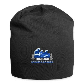 Thaïlande Beach Holiday by the Sea Design Beach Motif - Bonnet en jersey - noir - Devant