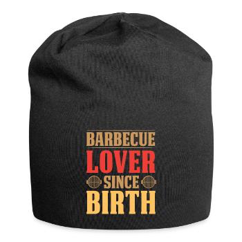 Grillliebhaber Seit Geburt – Grillen - Jersey-Beanie - Schwarz - Vorne