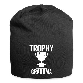 Trophy Grandma - Jersey Beanie - black - Front