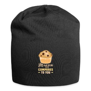 Cuisson de biscuits et de gâteaux Boulanger ou boulanger amateur - Bonnet en jersey - noir - Devant