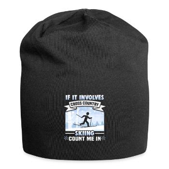 Cross-country biathlon cross-country skiers - Jersey Beanie - black - Front