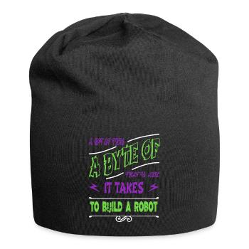 biomedical engineering christmas vacation happy - Jersey Beanie - black - Front