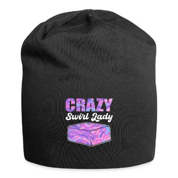 Crazy Swirl Lady Soap Making Soap Cooking - Jersey-Beanie - Schwarz - Vorne