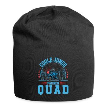 Quad ATV Offroad Quadfahrer - Jersey-Beanie - Schwarz - Vorne