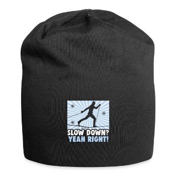 Cross-country biathlon cross-country skiers - Jersey Beanie - black - Front