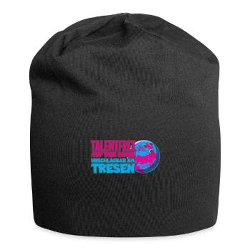 Bowling Bowler spielt Bowlingbahn Hobby Kugeln - Jersey-Beanie - Schwarz - Vorne