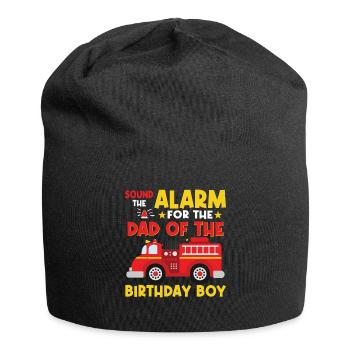 Alarm Für Den Vater Des Geburtstagskindes - Jersey-Beanie - Schwarz - Vorne