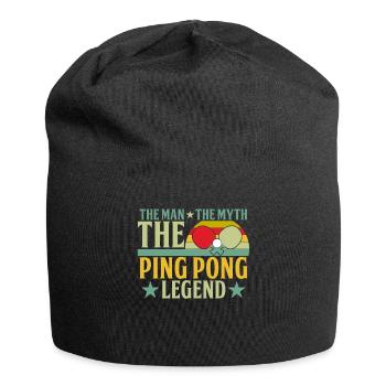 The Man The Myth The Table Tennis Legend - Jersey Beanie - black - Front