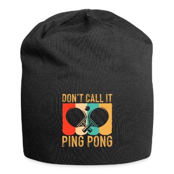 Ne l’appelez pas ping-pong - tennis de table - Bonnet en jersey - noir - Devant
