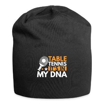 Table tennis is in my DNA - Ping Pong - Jersey Beanie - black - Front