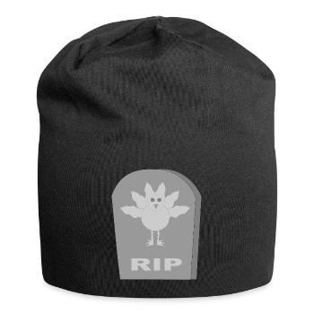 Alternative gothique mort Noël Turquie RIP - Bonnet en jersey - noir - Devant