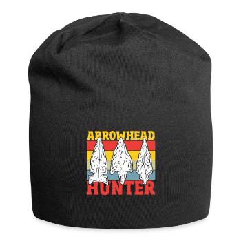 Pfeilspitzenjagd Pfeilspitzen-Jagd Pfeilspitzen-Sa - Jersey-Beanie - Schwarz - Vorne