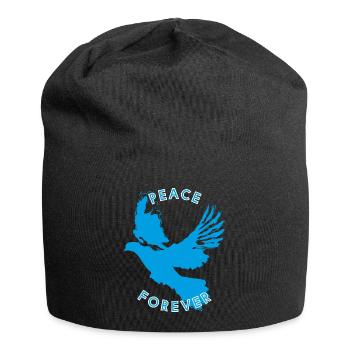Dove Peace Forever - Jersey Beanie - black - Front