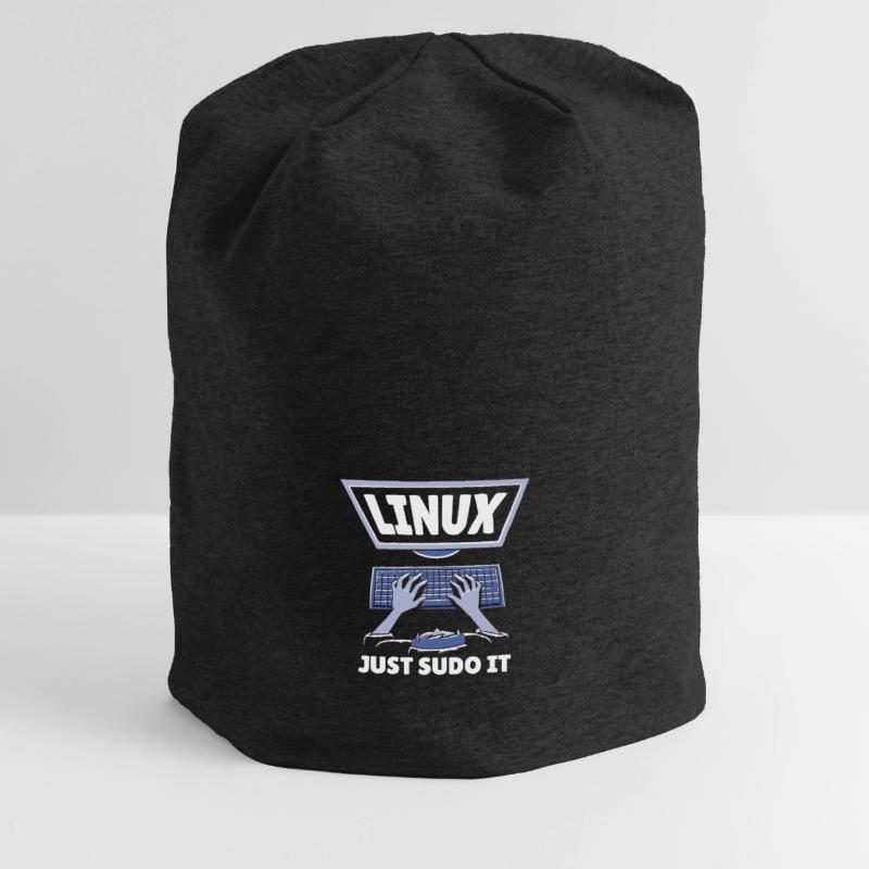 Linux Just Sudo It Linux Computer Programmer Jersey Beanie