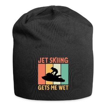 Le jet ski me fait mouiller - Jet Skifahrer - Bonnet en jersey - noir - Devant