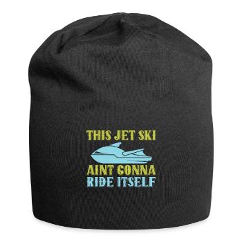 Dieses Jet Ski Wird Sich Nicht Selbst Fahren - Jersey-Beanie - Schwarz - Vorne