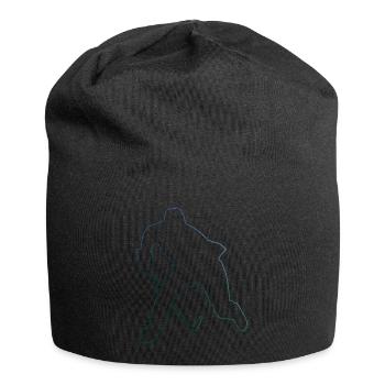Hockey sur glace féminin Hockey sur glace Hockey sur glace - Bonnet en jersey - noir - Devant