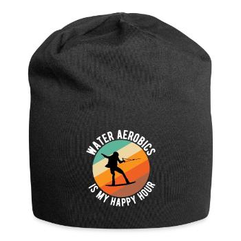 Wasser-Aerobic Ist Meine Happy Hour Waterboarding - Jersey-Beanie - Schwarz - Vorne
