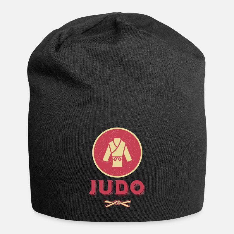 Judo - Bonnet en jersey - noir