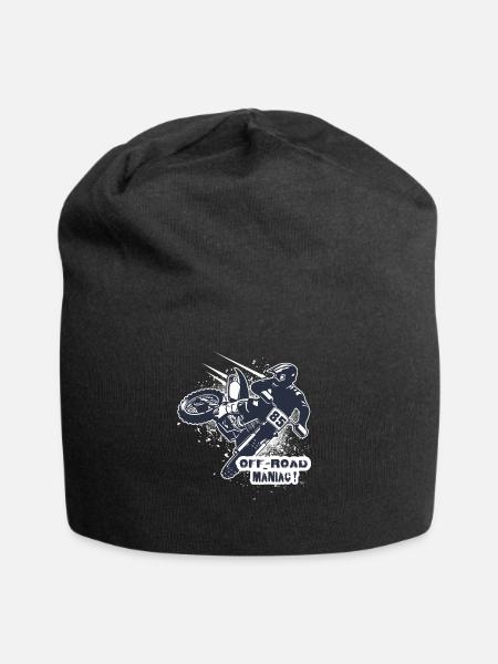 Motocross Dirt Bike Enduro Motorrad Offroad - Jersey-Beanie - Schwarz