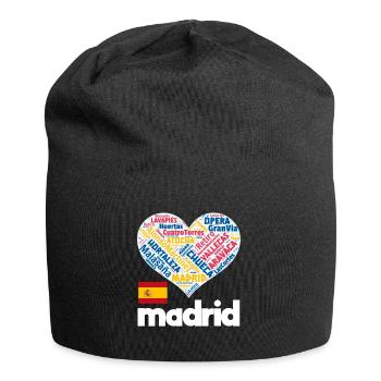 Madrid - Bonnet en jersey - noir - Devant