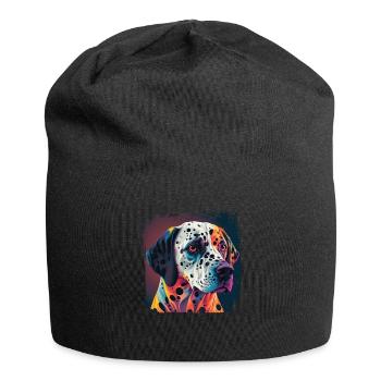 Dog saying Dalmatian design for dog lovers - Jersey Beanie - black - Front