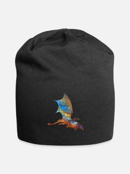 Dragon coloré - Bonnet en jersey - noir
