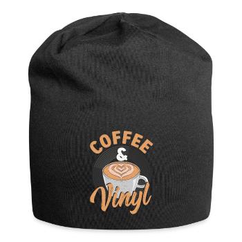 Coffee & Vinyl Vinyl Record Collecting - Jersey Beanie - black - Front