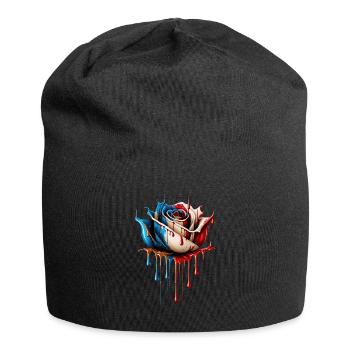 American Patriotic USA Design - Bonnet en jersey - noir - Devant