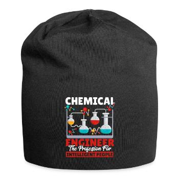 Chemical Engineer Chemist Chemical Engineering - Jersey Beanie - black - Front