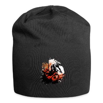 Conception cool de descente de VTT pour les fans de VTT - Bonnet en jersey - noir - Devant