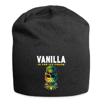Vanilla is for Ice Cream - Jersey Beanie - black - Front