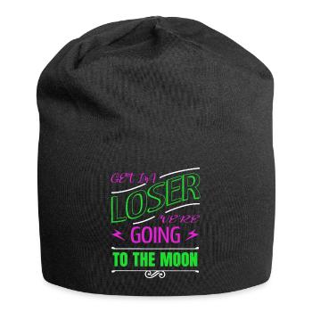 alien lovers animation anal probe alien spacecraft - Jersey Beanie - black - Front