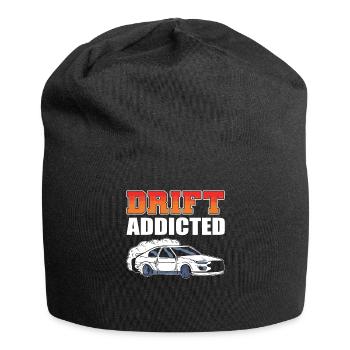Drift Addicted Drifting Car Racing - Jersey Beanie - black - Front