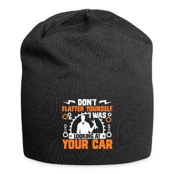 Don't Flatter Yourself I Was Looking At Your Car - Jersey-Beanie - Schwarz - Vorne