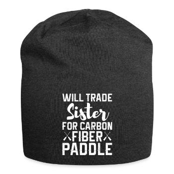Will trade Sister For Carbon Fiber Paddle - Jersey Beanie - charcoal grey - Front