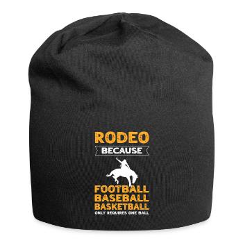 Rodéo Équitation Sports Western Equitation - Bonnet en jersey - noir - Devant