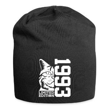 LIMITED EDITION 1993 CAT 33RD BIRTHDAY - Jersey Beanie - black - Front