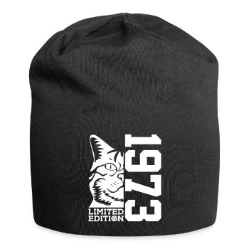 LIMITED EDITION 1973 CAT 53RD BIRTHDAY - Jersey Beanie - black - Front