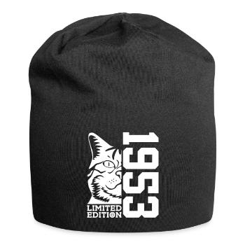 LIMITED EDITION 1953 CAT 73RD BIRTHDAY - Jersey Beanie - black - Front