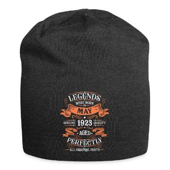 Mai 1923 Vintage Geburtstagsgeschenk - Jersey-Beanie - Anthrazit - Vorne