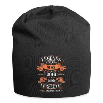 May 2016 Birthday present May 2016. May 2016. - Jersey Beanie - black - Front