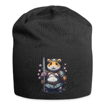Hamster - Ninja Warrior: Flowery Fighters - Bonnet en jersey - noir - Devant