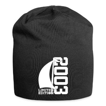 SAILBOAT 2003 SAILING 23RD BIRTHDAY SAILOR - Jersey Beanie - black - Front