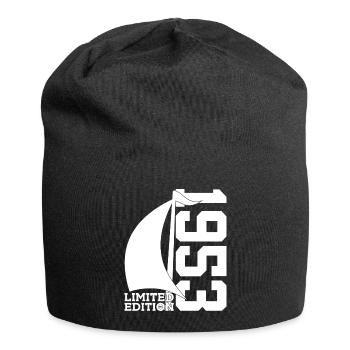SAILBOAT 1953 SAILING 73RD BIRTHDAY SAILOR - Jersey Beanie - black - Front