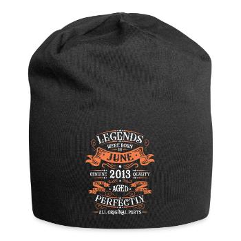 Juni 2013 Jubiläum Juni 2013 Juni - Jersey-Beanie - Schwarz - Vorne
